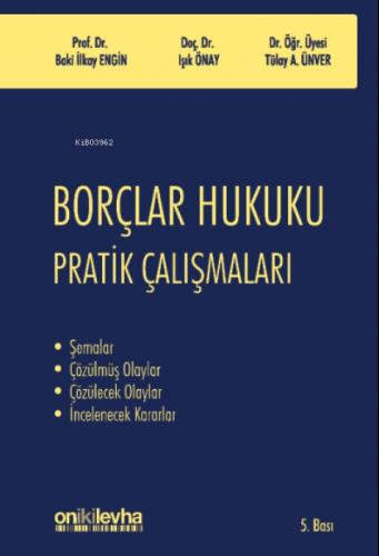 Borçlar Hukuku Pratik Çalışmaları  Frontansicht 1