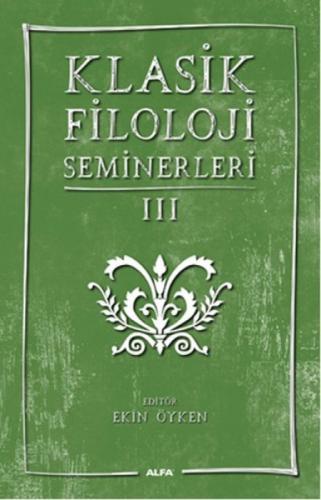 Klasik Filoloji Seminerleri 3  Frontansicht 1