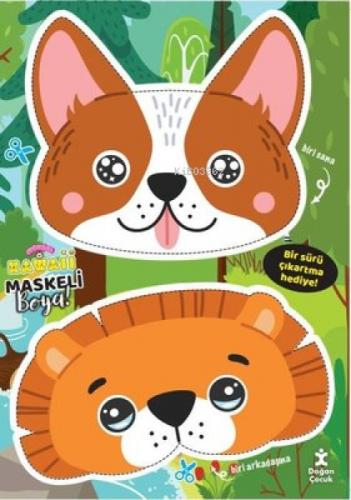 Sevimliler Kawaii Maskeli Boya! Bir Sürü Çıkartma Hediye!  Frontansicht 1