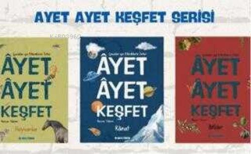Ayet Ayet Keşfet Serisi 3 Kitap  Frontansicht 1