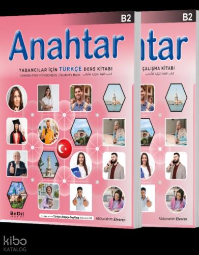 Anahtar B2 - Yabancılar için Türkçe Öğretim Seti;Ders Kitabı + Çalışma Kitabı + Z-Kitap Uyumlu  Frontansicht 1