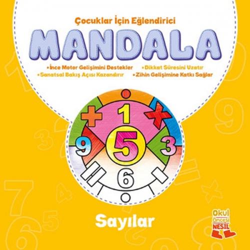 Çocuklar İçin Eğlendirici Mandala: Sayılar  Frontansicht 1