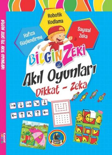 Bilgin Zeki ile Akıl Oyunları Dikkat Zeka - Mavi Seri  Frontansicht 1