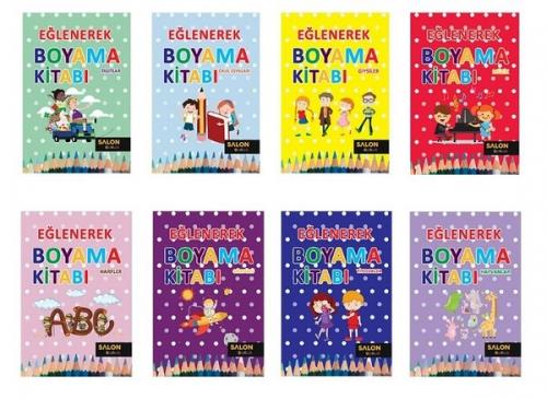 Eğlenerek Boyama (8 Kitap Set)  Frontansicht 1