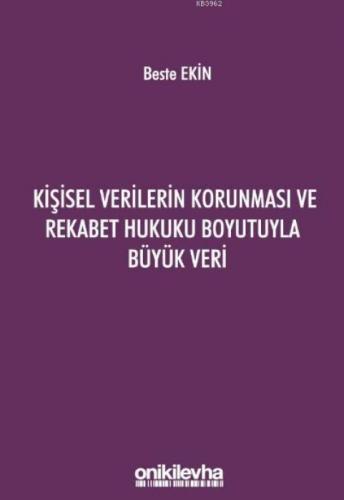 Kişisel Verilerin Korunması ve Rekabet Hukuku Boyutuyla Büyük Veri  Frontansicht 1