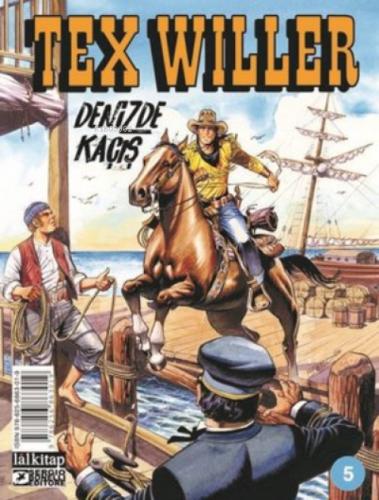 Tex Willer Sayı 5 - Denizde Kaçış  Frontansicht 1