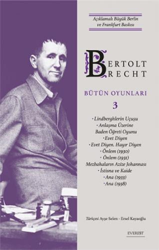 Bertolt Brecht Bütün Oyunları 3 (Ciltli)  Frontansicht 1