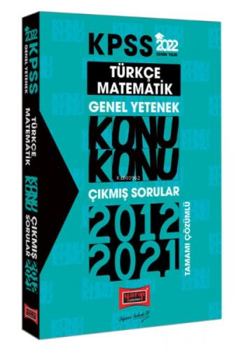 2022 KPSS Genel Yetenek Konu Konu Çıkmış Sorular  Frontansicht 1