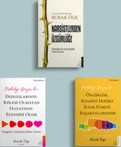 Burak Öge Kitap Seti (3 Kitap)  Frontansicht 1
