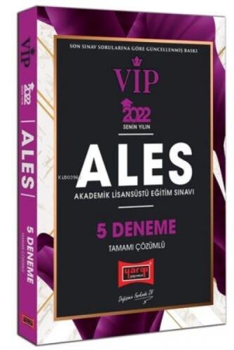 2022 ALES VIP Tamamı Çözümlü 5 Deneme  Frontansicht 1