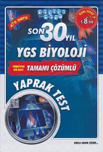 Son 30 Yıl YGS Biyoloji Yaprak Test  Frontansicht 1
