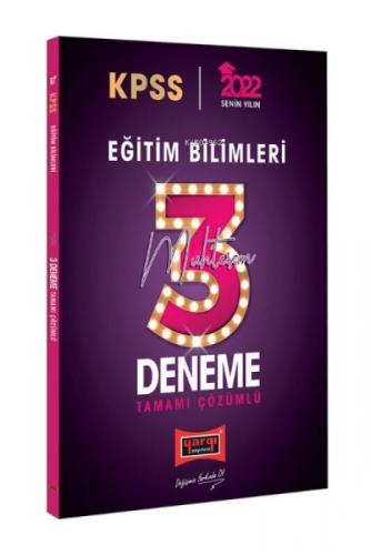 2022 KPSS Eğitim Bilimleri Tamamı Çözümlü Muhteşem 3 Deneme  Frontansicht 1