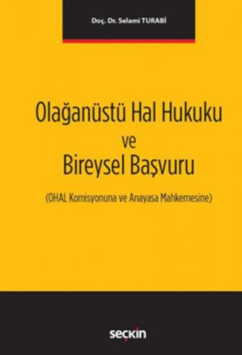 Olağanüstü Hal Hukuku ve Bireysel Başvuru  Frontansicht 1