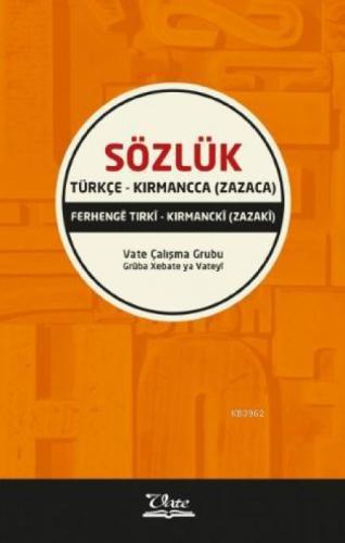 Türkçe - Kırmancca (Zazaca) Sözlük  Frontansicht 1