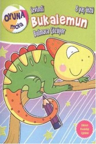 Sevimli Bukalemun Bulmaca Çözüyor  Frontansicht 1
