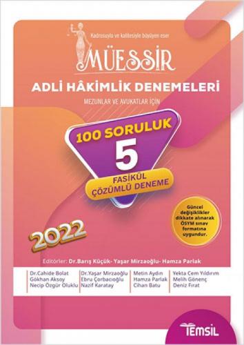 Müessir Adli Hakimlik Denemeleri Tamamı Çözümlü 5 Deneme  Frontansicht 1
