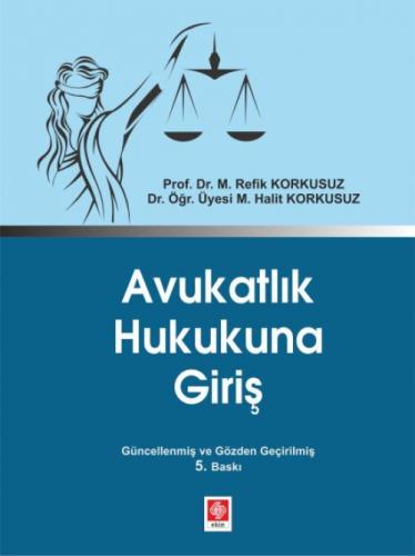 Avukatlık Hukukuna Giriş  Frontansicht 1