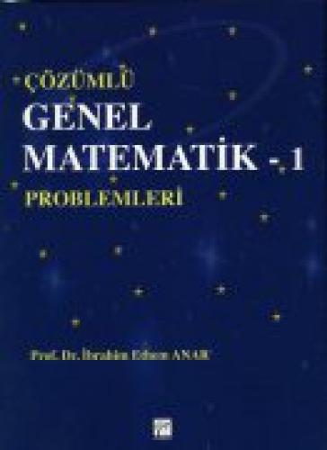 Çözümlü Genel Matematik-1  Frontansicht 1