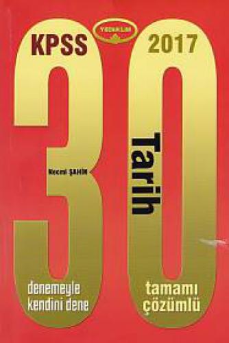 2017 KPSS Tarih Çözümlü Deneme 30  Frontansicht 1