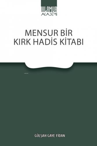 Mensur Bir Kırk Hadis Kitabı  Frontansicht 1
