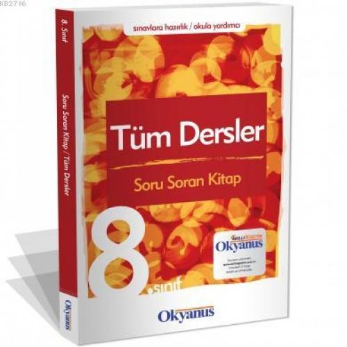 8. Sınıf Tüm Dersler Soru Soran Kitap  Frontansicht 1