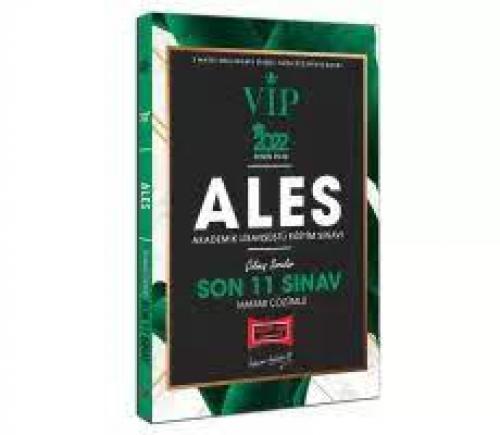 2022 ALES VIP Tamamı Çözümlü Son 11 Sınav Çıkmış Sorular  Frontansicht 1