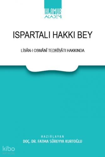 Ispartalı Hakkı Bey;Lisan-ı Osmani Tedrisatı  Frontansicht 1