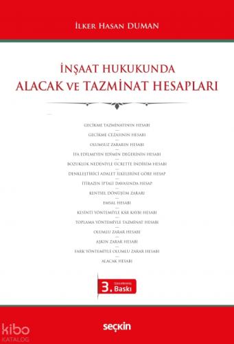 İnşaat Hukukunda Alacak ve Tazminat Hesapları  Frontansicht 1