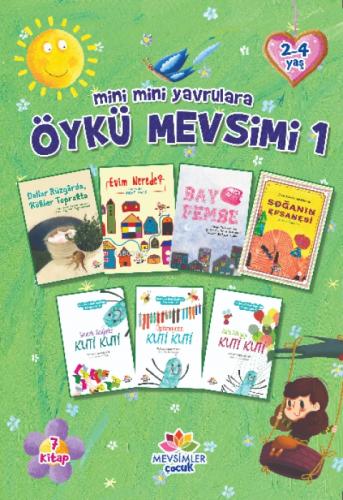 Mini Mini Yavrulara Öykü Mevsimi 1 (7 Kitap)  Frontansicht 1