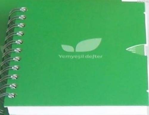 Yemyeşil Defter A5 2012 (Ayraç Hediyeli)  Frontansicht 1