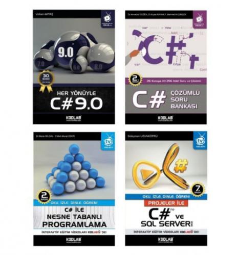 C# Eğitim Seti 2 (4 Kitap Takım)  Frontansicht 1
