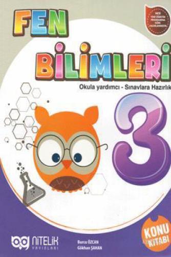 Nitelik Yayınları 3. Sınıf Fen Bilimleri Konu Kitabı  Frontansicht 1