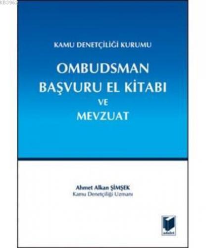 Kamu Denetçiliği Kurumu Ombudsman Başvuru El Kitabı ve Mevzuat  Frontansicht 1