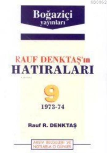 Rauf Denktaş´ın Hatıraları - 9. Cilt (1973-1974 )  Frontansicht 1