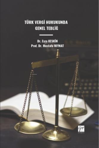 Türk Vergi Hukukunda Genel Tebliğ  Frontansicht 1