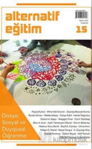 Alternatif Eğitim Dergisi 15. Sayı - Sosyal ve Duygusal Öğrenme  Frontansicht 1