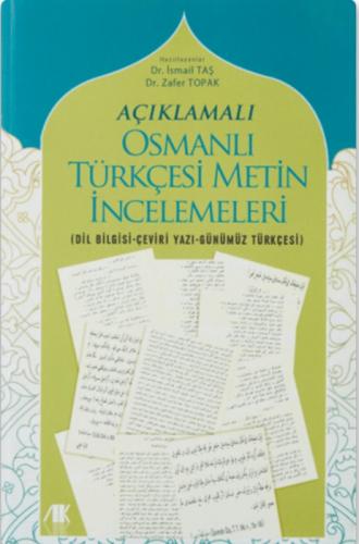 Açıklamalı Osmanlı Türkçesi Metin İncelemeleri  Frontansicht 1