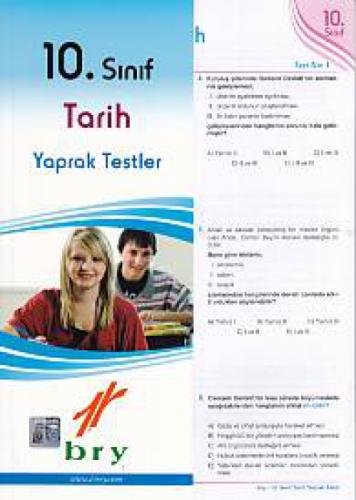 10. Sınıf Tarih Yaprak Testler  Frontansicht 1
