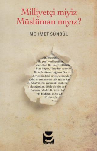 Milliyetçi miyiz? Müslüman mıyız?  Frontansicht 1