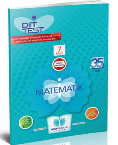 7. Sınıf Matematik Dıt Test (37 Adet)  Frontansicht 1