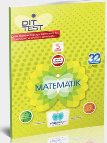 5. Sınıf Matematik Dıt Test (40 Adet)  Frontansicht 1