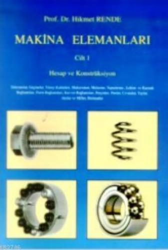 Makina Elemanları Cilt: 1  Frontansicht 1