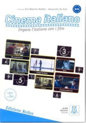 Cinema Italiano Redux (Kitap+DVD) Filmlerle İtalyanca A1-C1 Impara l'italiano Con i Film  Frontansicht 1