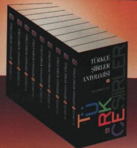 Türkçe Şiirler Antolojisi (9 Cilt Takım)  Frontansicht 1