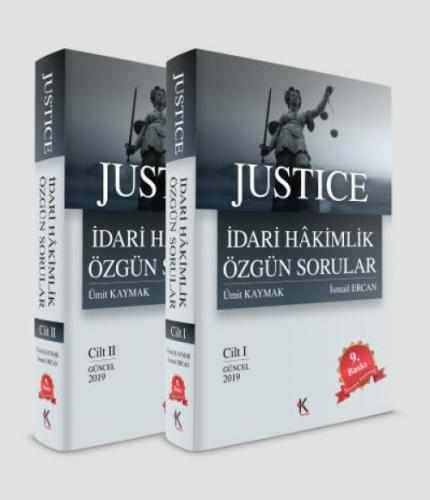 Justice İdari Hakimlik Özgün Sorular (2 Cilt Takım)  Frontansicht 1