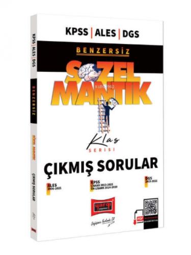 KPSS ALES DGS Klas Serisi Benzersiz Sözel Mantık Çıkmış Sorular  Frontansicht 1