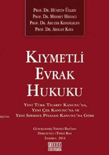 Kıymetli Evrak Hukuku  Frontansicht 1
