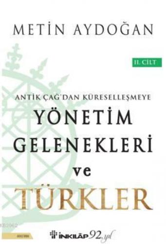 Yönetim Gelenekleri ve Türkler 2. Cilt  Frontansicht 1