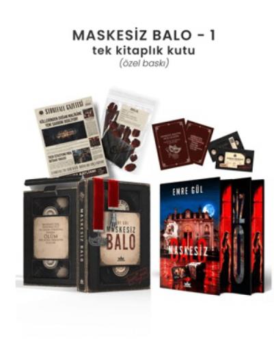 Maskesiz Balo 1 (Ciltli, Tek Kitaplık Kutu, Özel Baskı)  Frontansicht 1