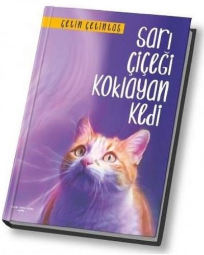 Sarı Çiçeği Koklayan Kedi  Frontansicht 1